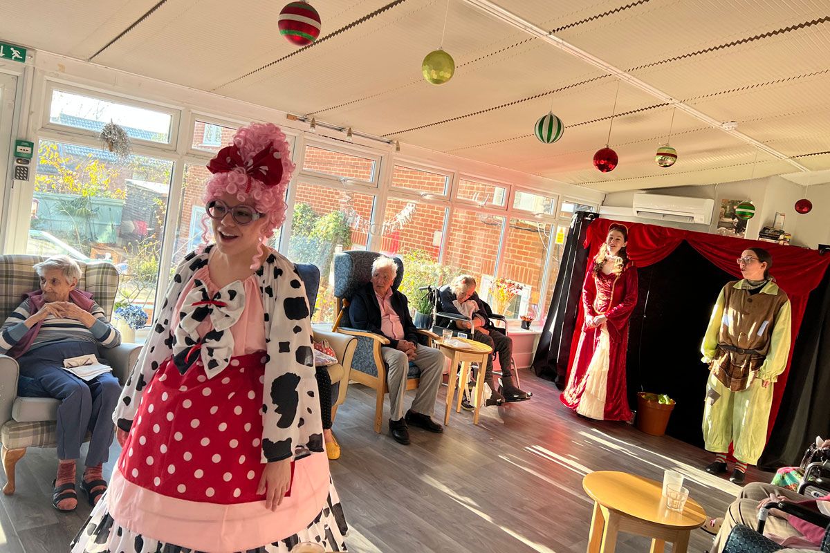 Entertainment and activities for residents